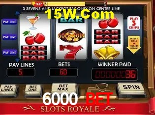 Estatísticas Esportivas 6000 Bet