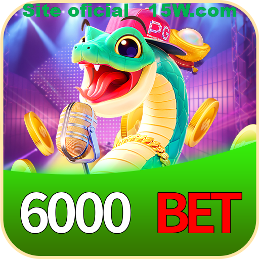 Imagem promocional da 6000 Bet mostrando a plataforma e suas vantagens